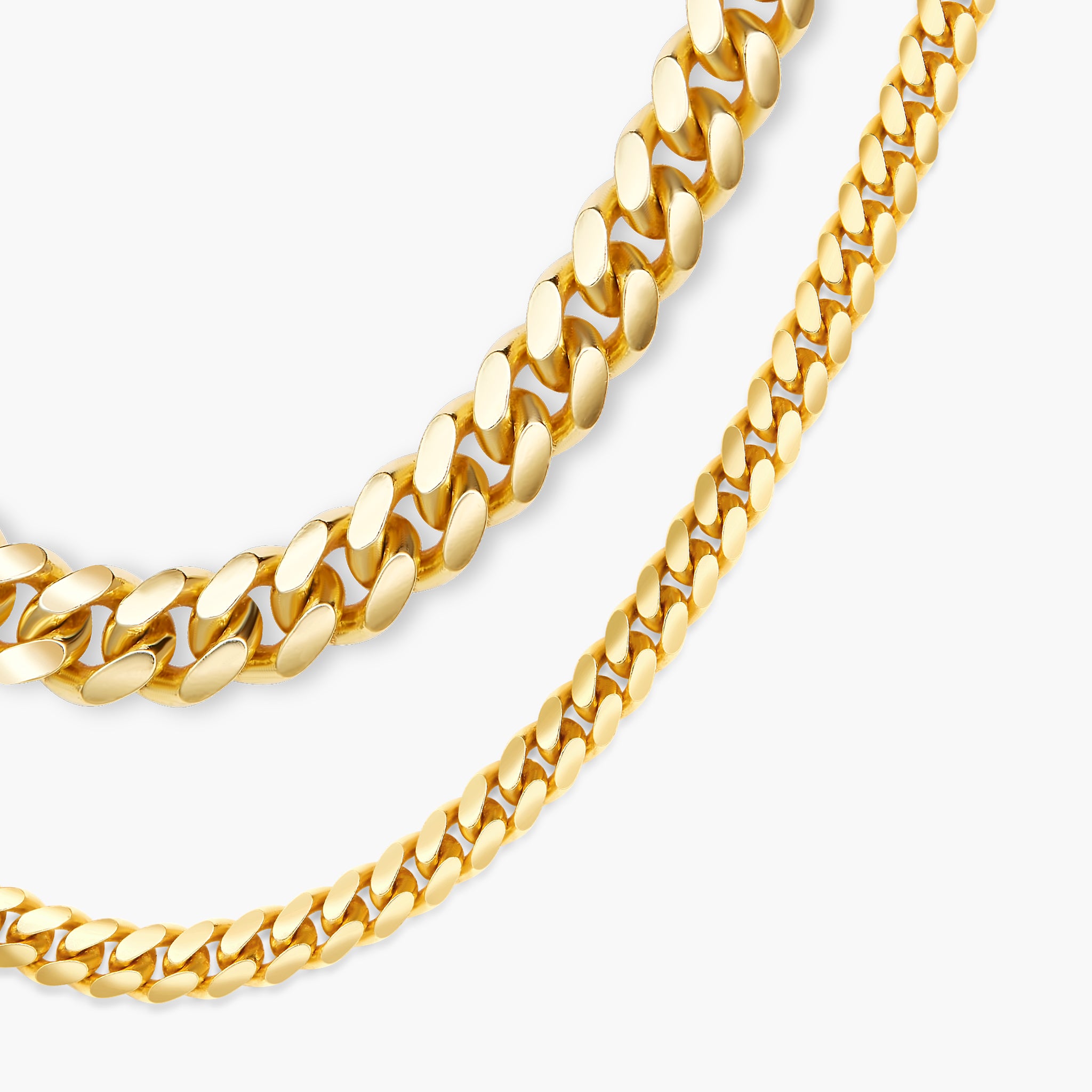 JAXXON Cuban Link Chain - 5mm Gold 22