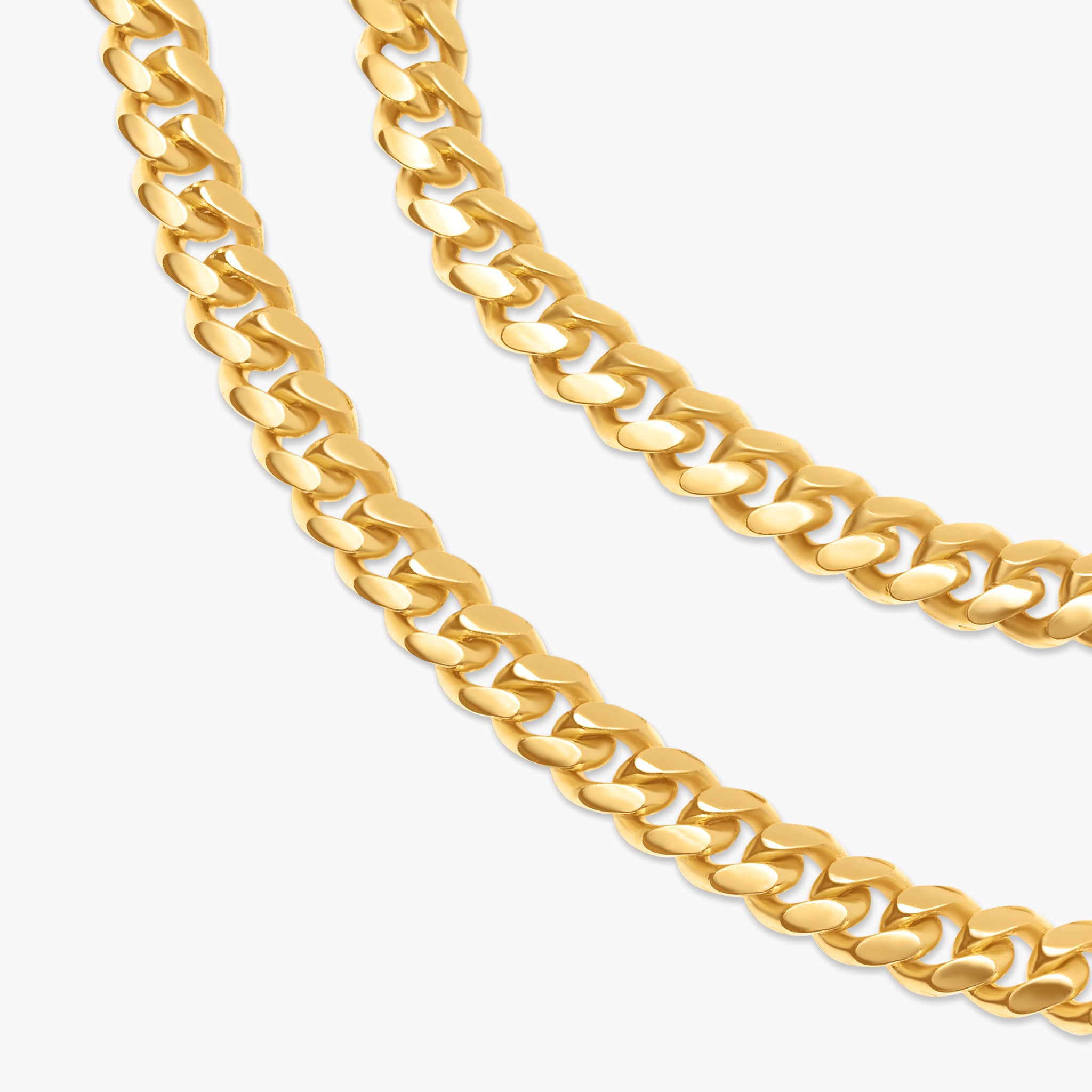 JAXXON Cuban Link Chain - 5mm Gold 22