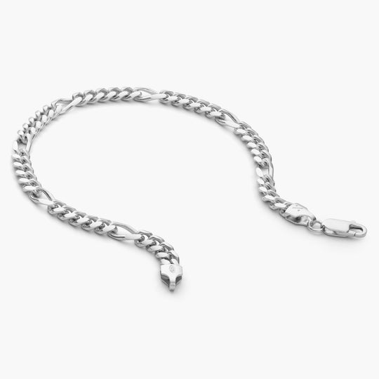 Figaro Chain Bracelet  5mm - Image 4/6