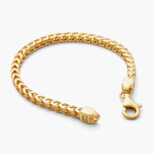 Rope Bracelet - 2.5mm - Men's Gold Bracelet - JAXXON
