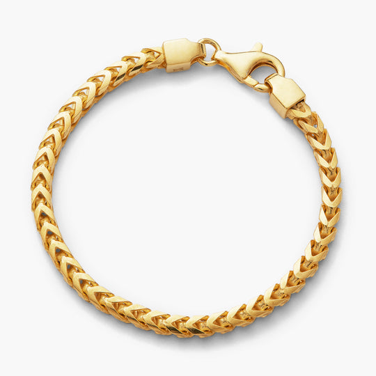 Lifetime Jewelry Gold Chain Bracelets for Men and Women [ 7mm Rope India |  Ubuy