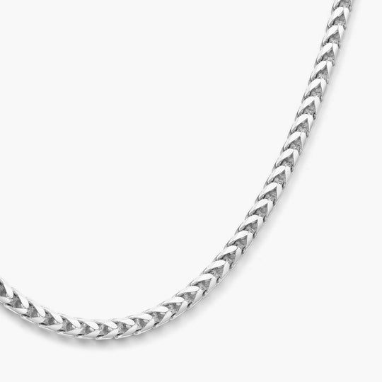 Rope Chain - 2.5mm - Men's Sterling Silver Rope Chain - JAXXON