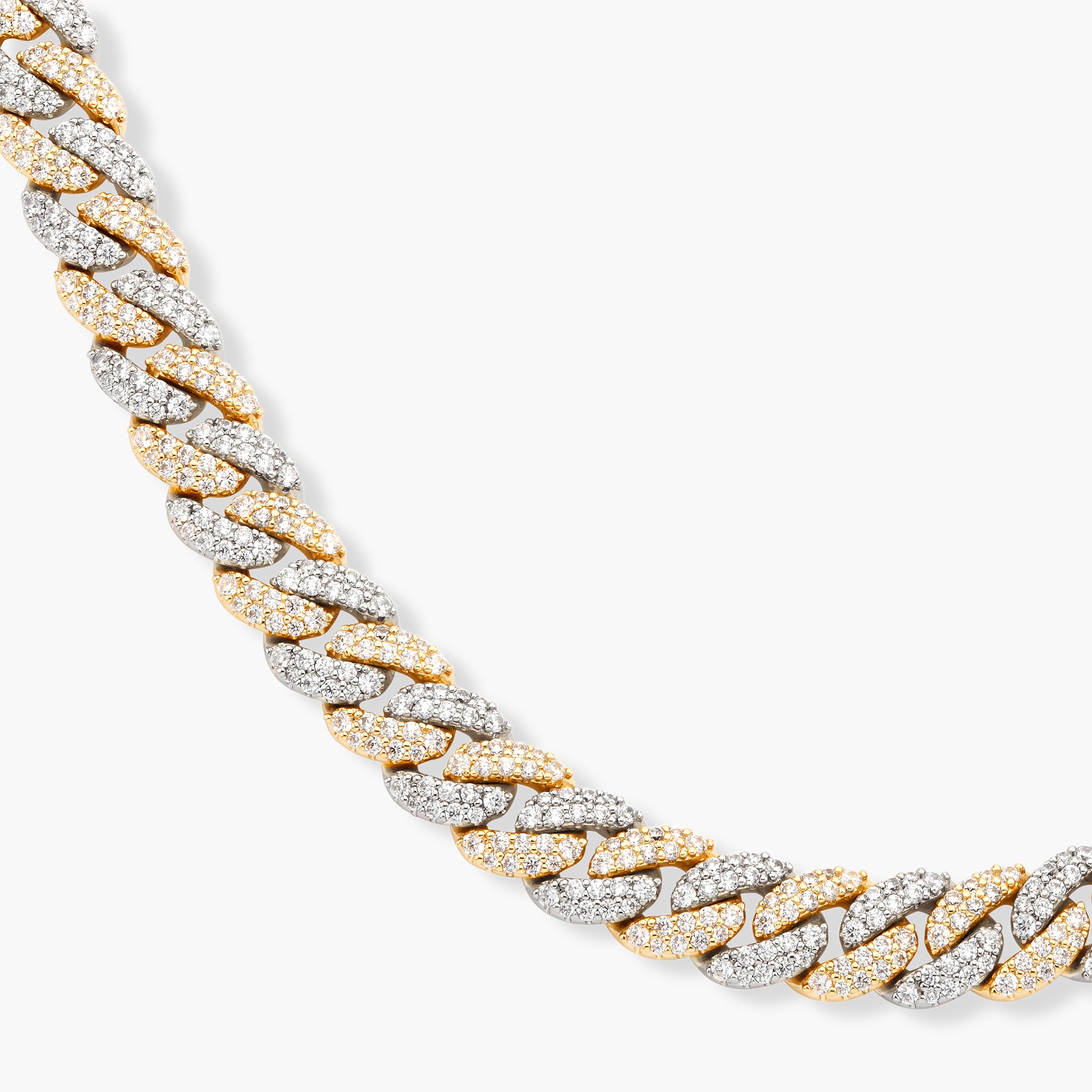 JAXXON 10mm Iced Out Cuban Link Gold Chain | 20