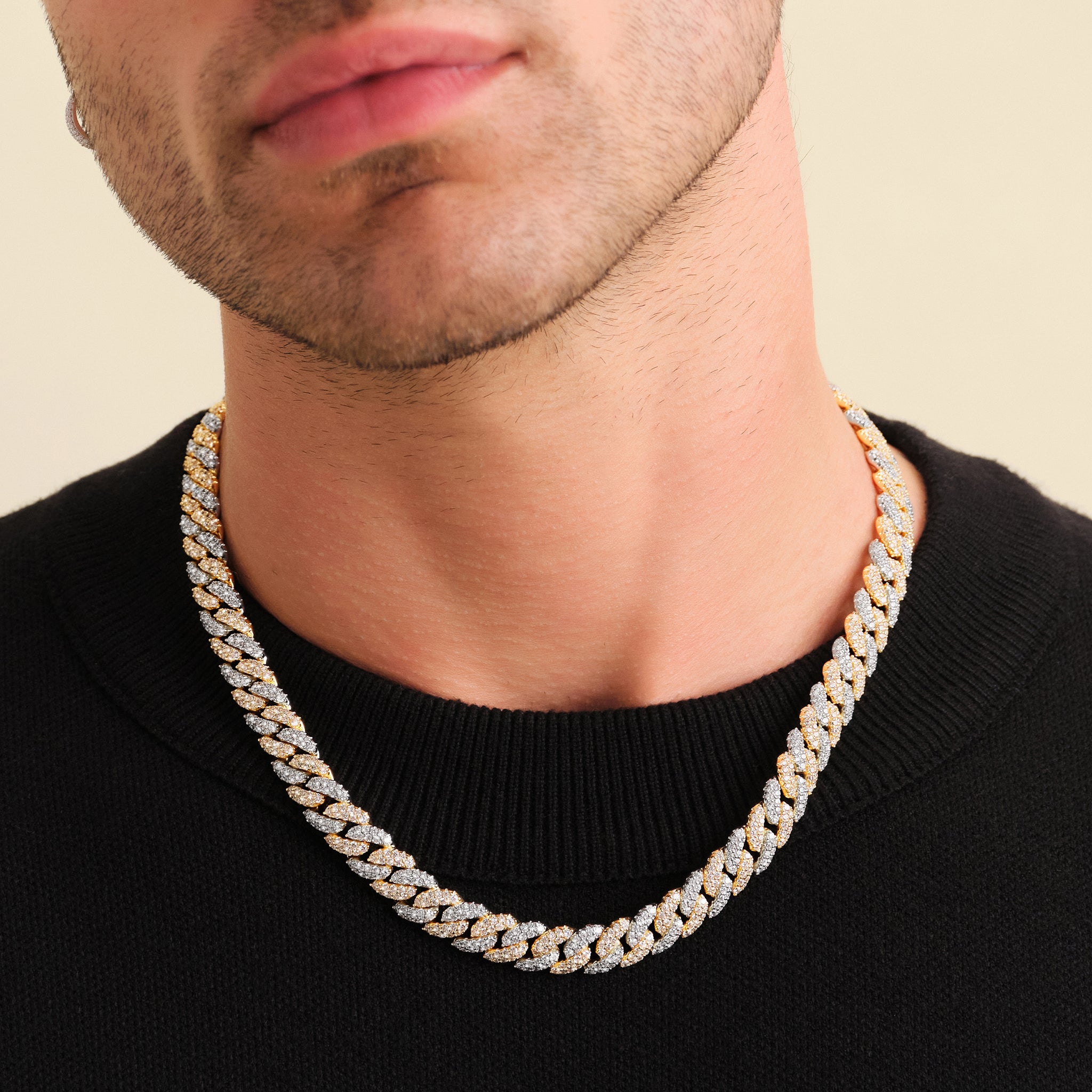 JAXXON 10mm Iced Out Cuban Link Gold Chain | 20