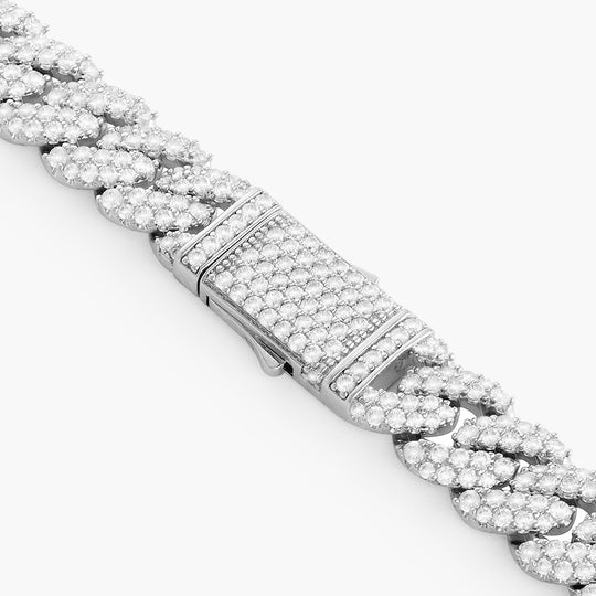 If & Co. Diamond Cuban Link Bracelet