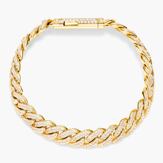 10mm Miami Cuban Link Bracelet 