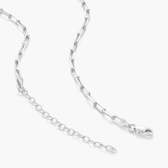 Women's Paperclip Chain  3mm - Image 4/7