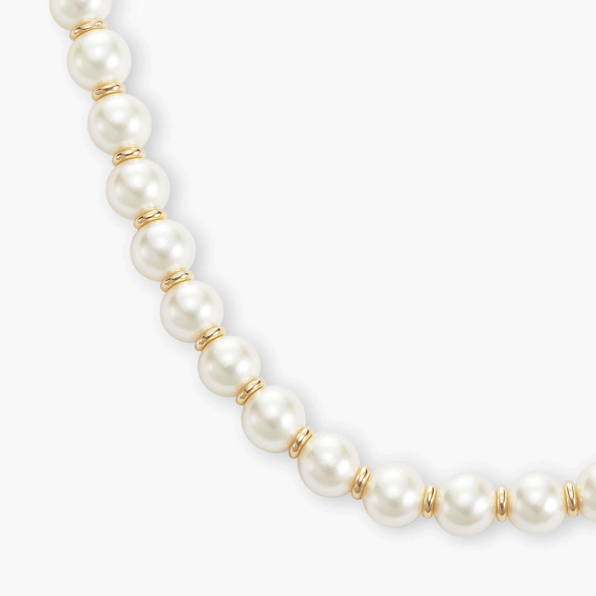 6mm Pearl + Padlock Necklace – Zotic