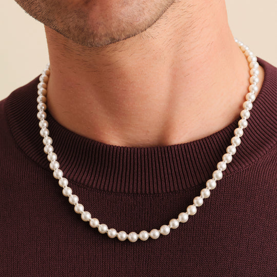 Classic Pearl Necklace - 4mm - JAXXON