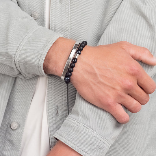 Rope Silver Bracelet For Men – The Silver Essence