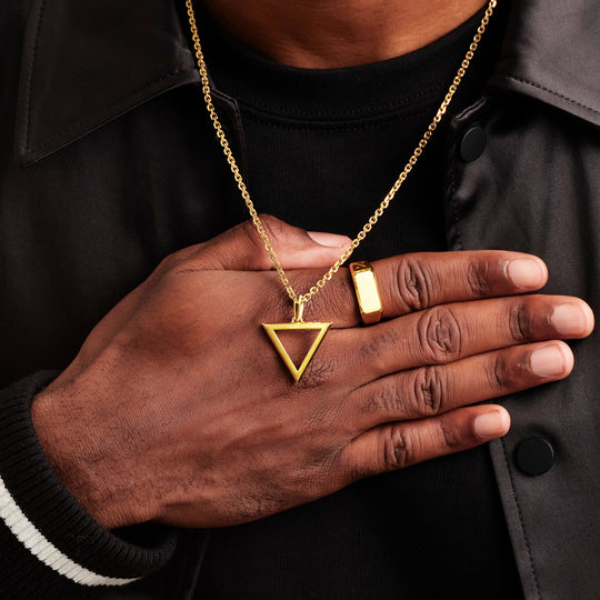 Diamond Triangle Necklace | YAEL Designs