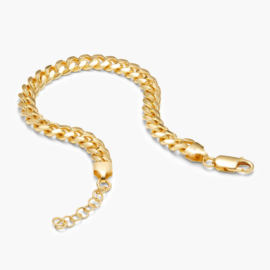 Women's Cuban Link Bracelet  6mm - Image 4/7