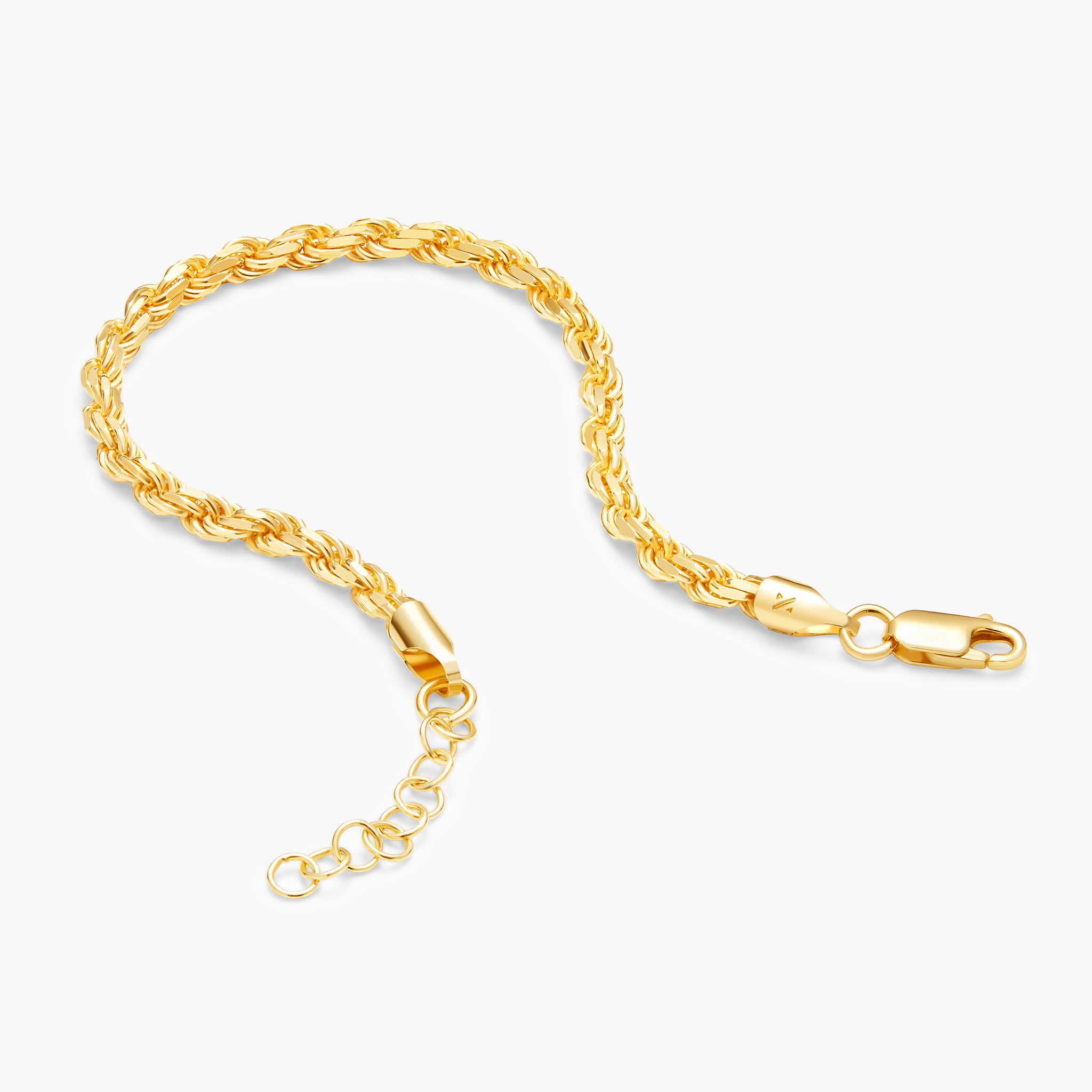 JAXXON 4mm Rope Gold Chain | 26