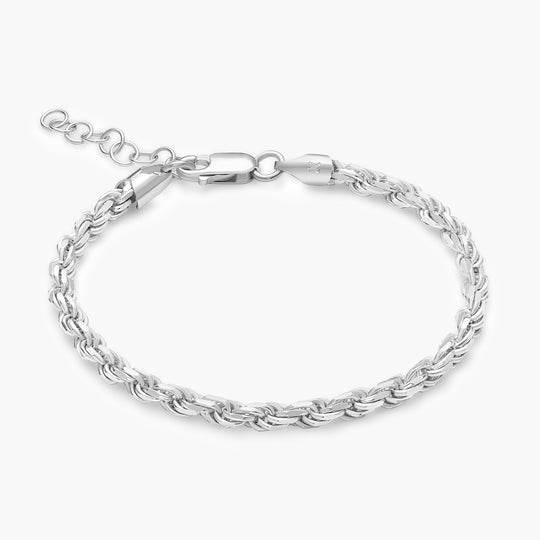 Sterling Silver Bracelet for Women Silver Chain Bracelet 
