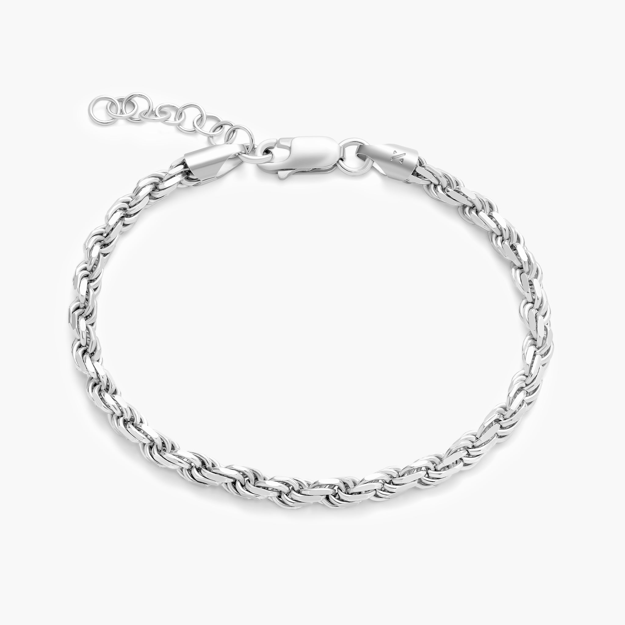 JAXXON 4mm Rope Silver Chain | 24