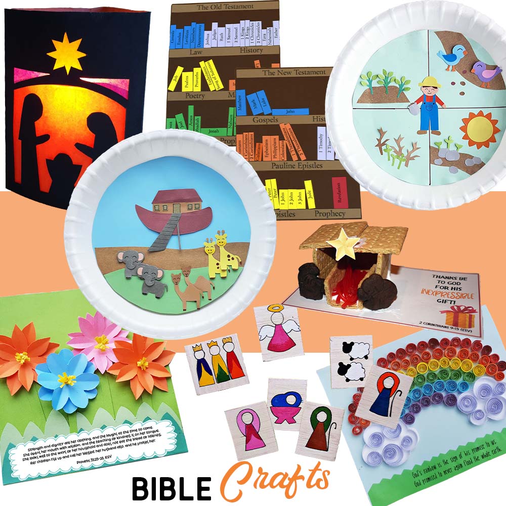 Bible Craft Set 2 Old Testament Bible Crafts for Sunday School