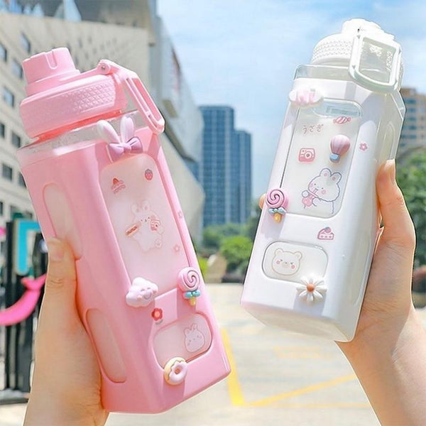 Usagi Mahou Shoujo Glass Water Bottles Magical Girl