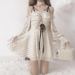 cute polka dot dress