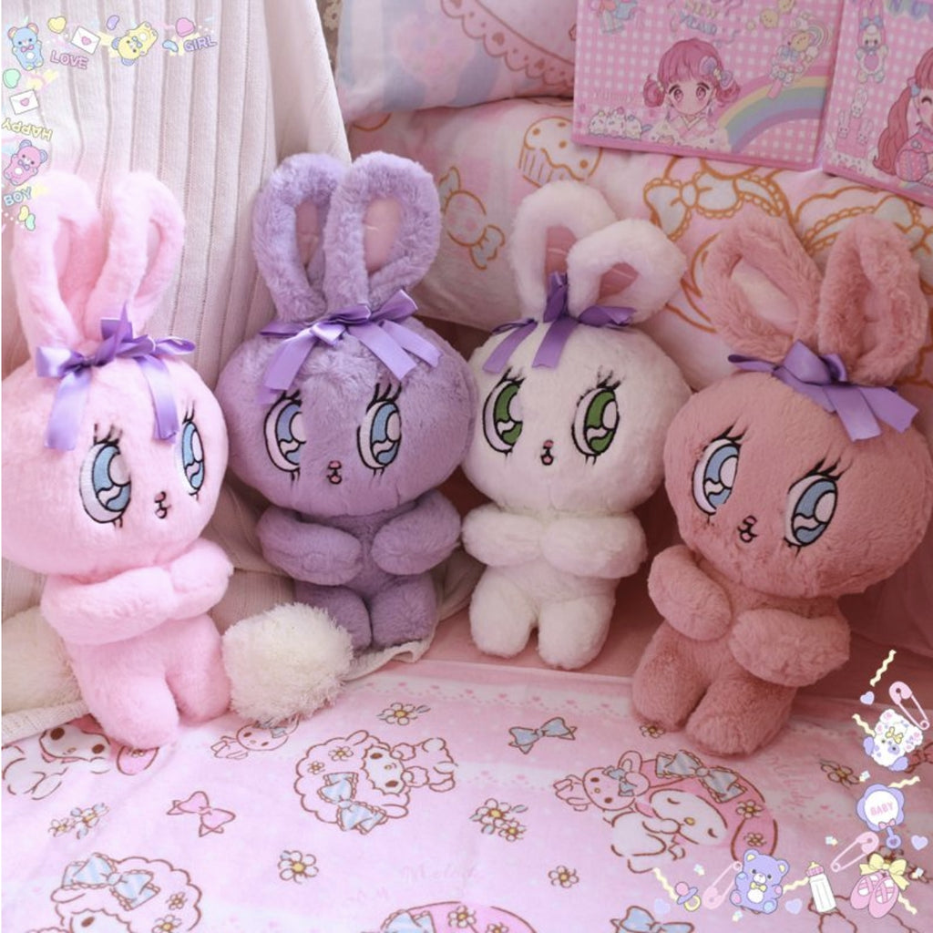fluffy bunny stuffed animals