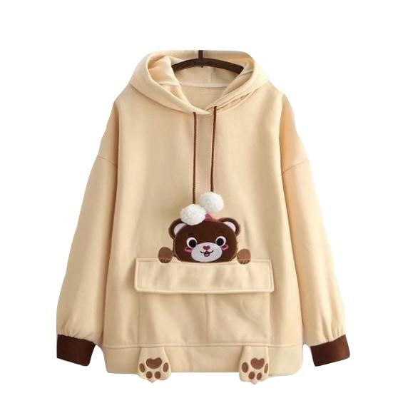 bear hoodie