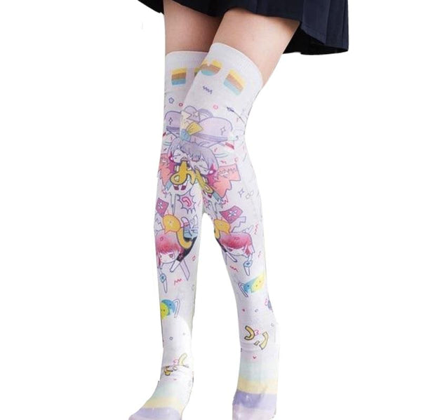 Hello Nurse Kawaii Menhera Tights M.T.O. · Starpo Shop · Online Store  Powered by Storenvy