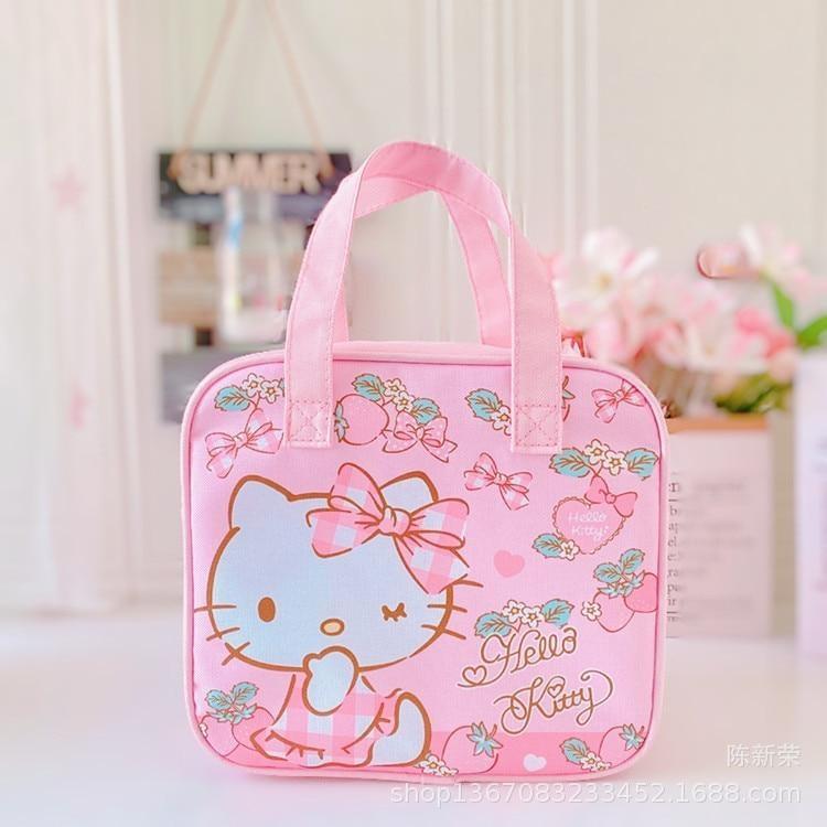 Kawaii Lunch Box Kuromi My Melody Cute Storage Bag | Kawaii Babe