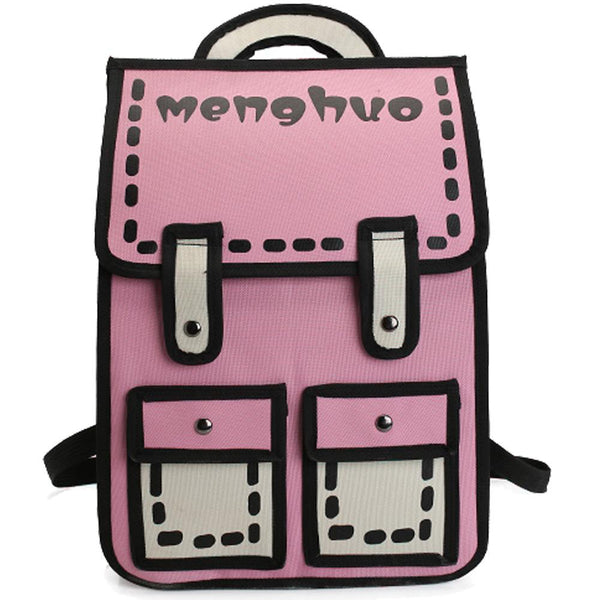 USB Charging Kawaii Luxury Backpack Phone Charger Built In Kawaii Babe