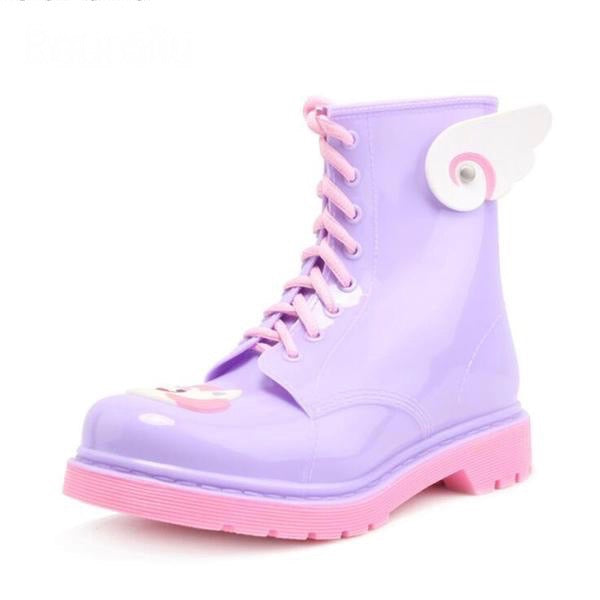 cute rubber boots