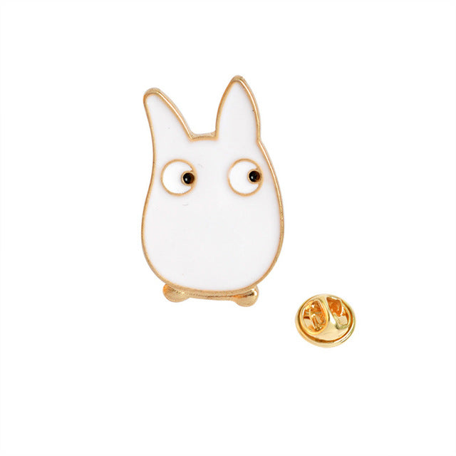 My Neighbor Totoro Enamel Pins Brooch Lapel Set Kawaii Babe