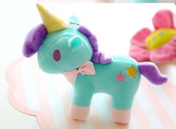 Magical Unicorn Mini Plush Keychain 