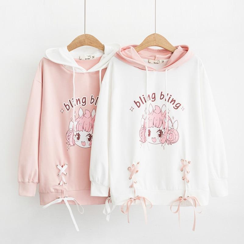 anime girl bunny hoodie