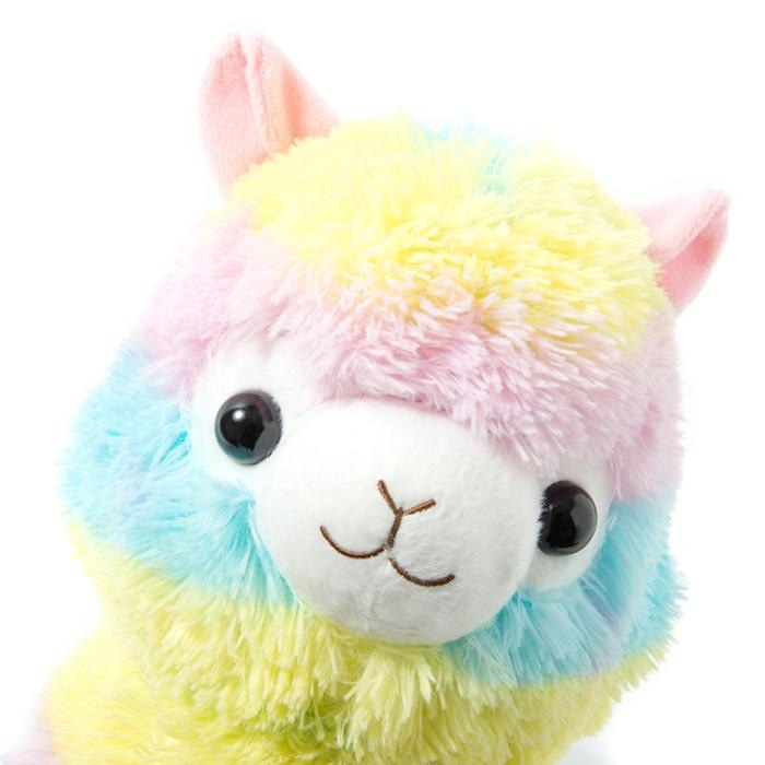 pastel alpaca plush