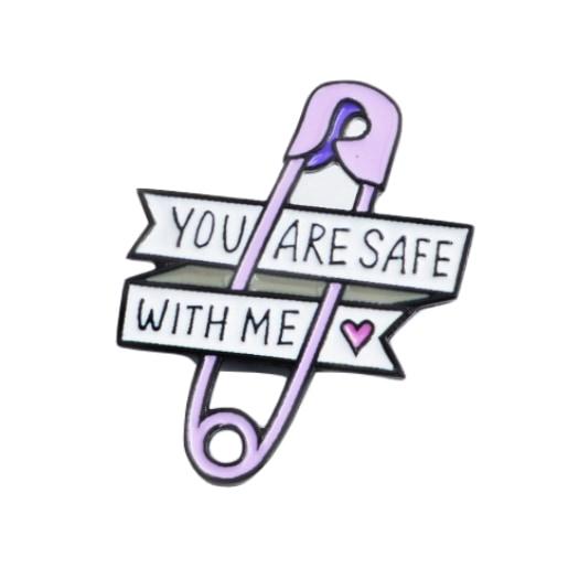 safe place safety pin