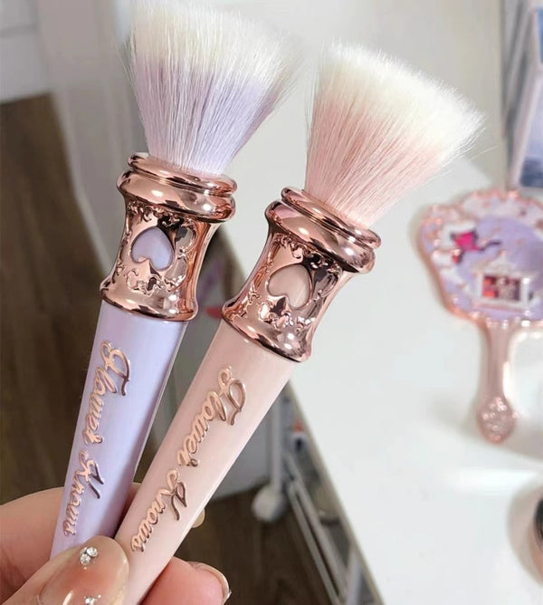 4 in 1 Kawaii Makeup Brush Set Blush Cosmetic Eyeshadow Kawaii Babe