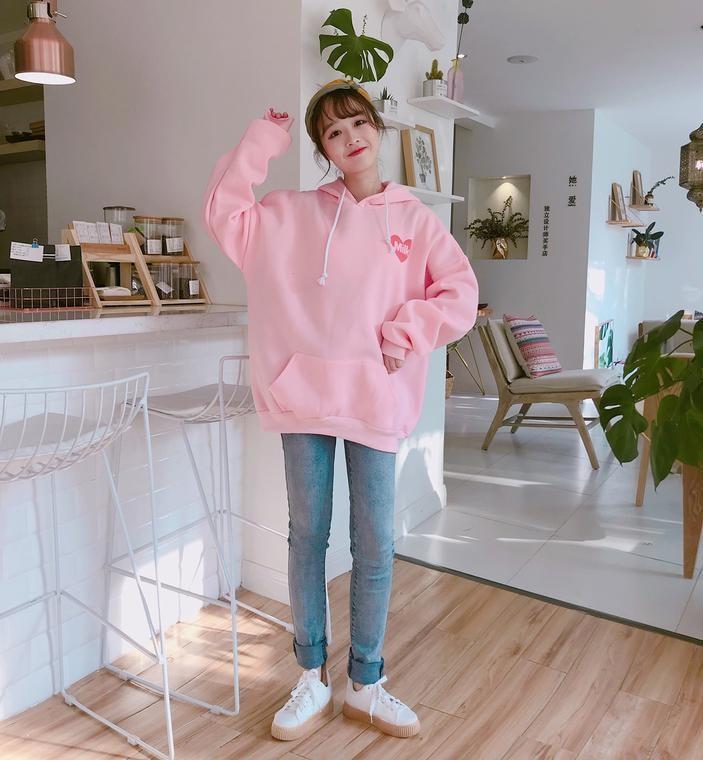 pink milk hoodie