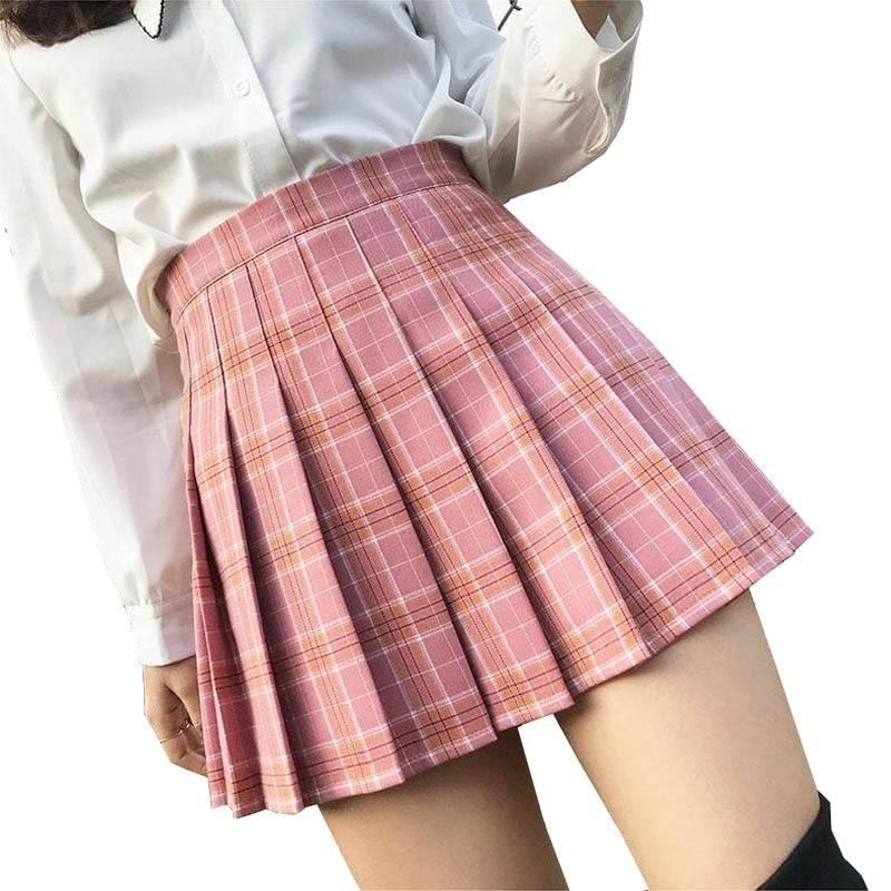 Tartan Plaid School Girl Skirt Tennis Pleated Mini | Kawaii Babe