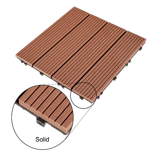 Decko tiles are solid leading to better durability