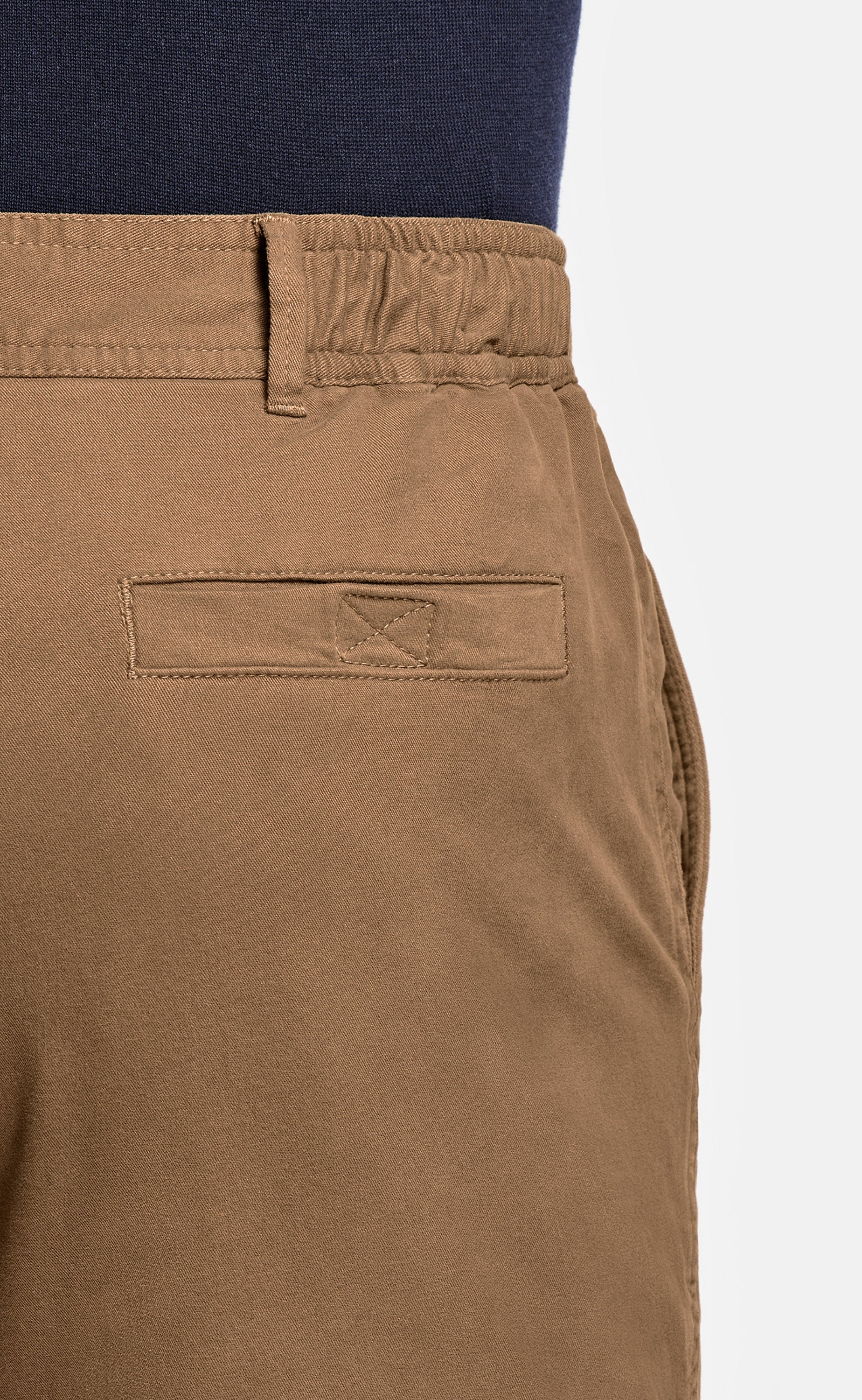 The Jones | MR MARVIS Shorts | Brown | Stretch Cotton