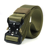 Magnet Buckle Outdoor Tactical Belt, Magnetic Unisex Function Combat Survival High Quality Nylon Sports