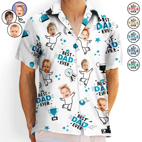 Custom Photo Kids Dancing - Personalized Hawaiian Shirt