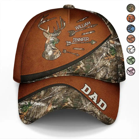 Hunting Dad Grandpa - Personalized Classic Cap
