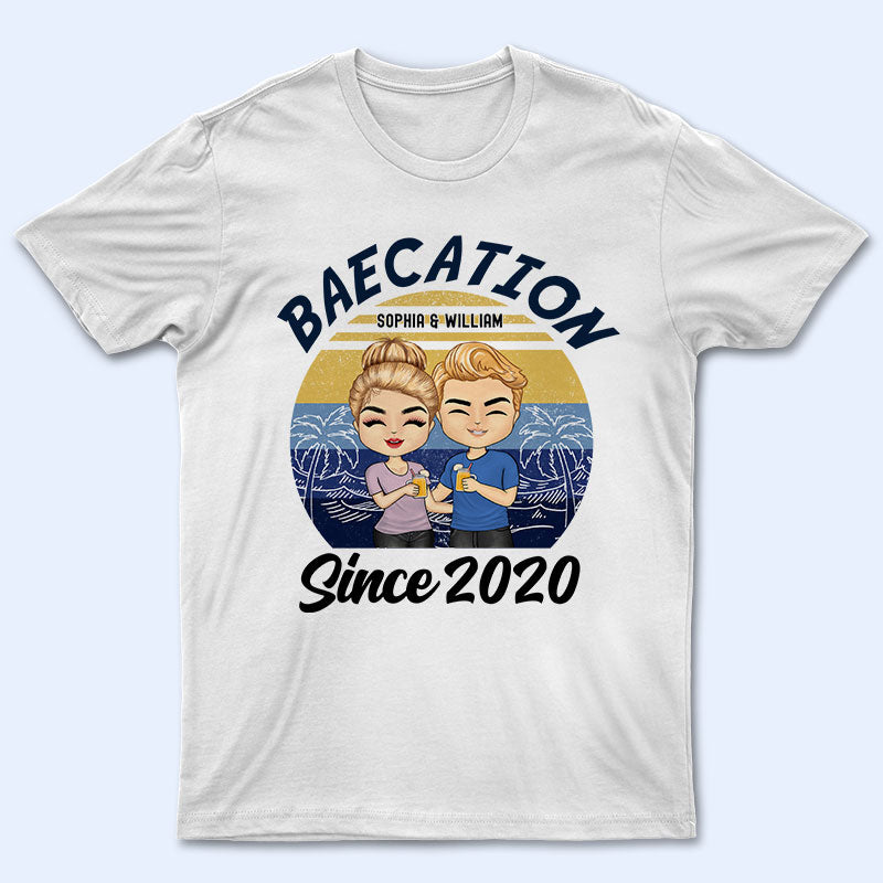 Baecation - Gift For Beach Couple - Personalized Custom T - Wander Prints™