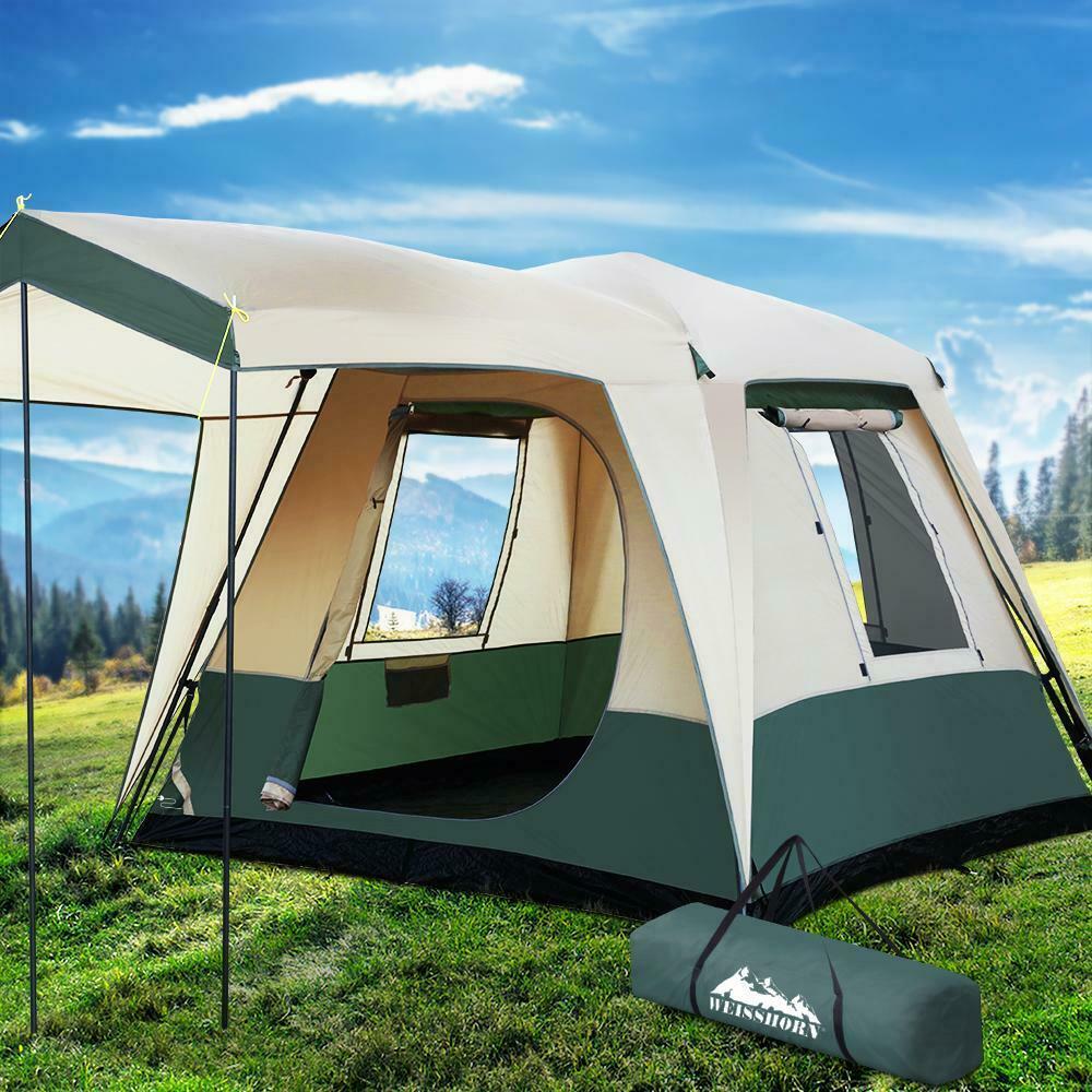 4Person Instant Pop Up Tent Easy Setup Camping and Roadtrip