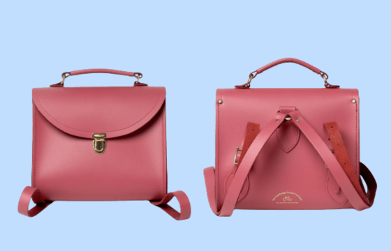 Front and back images of The Poppy Backpack 