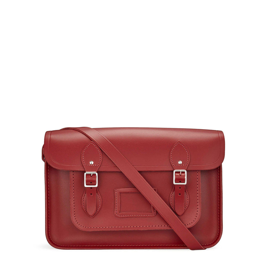 Red Large Leather Cambridge Satchel Bag – The Cambridge Satchel Company ...