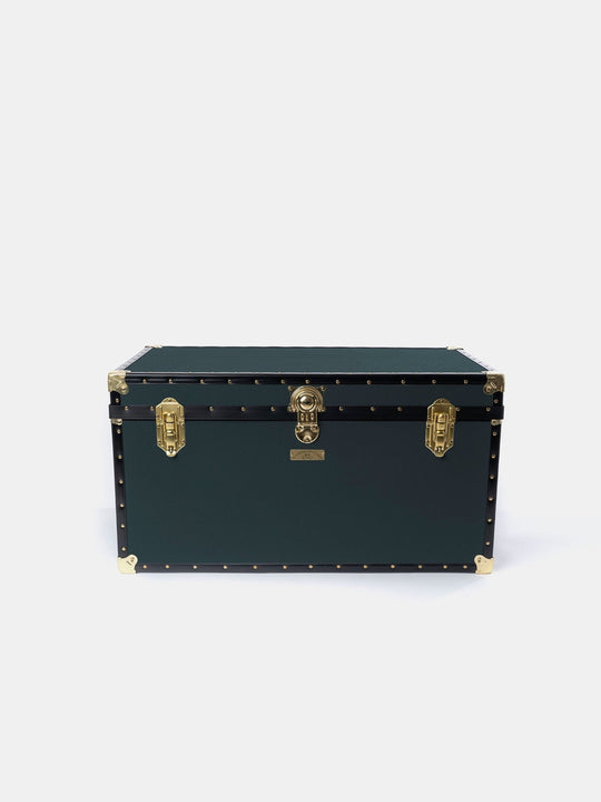 The Classic Leather Trunk | Forest Green | Cambridge Satchel Co.