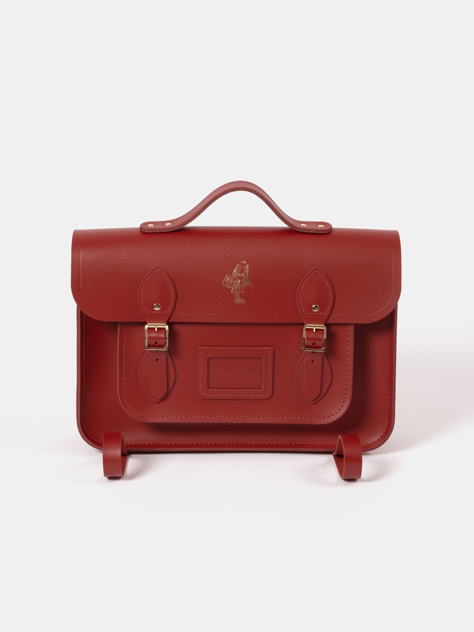 The Cambridge Satchel Co. Unisex Red Backpack