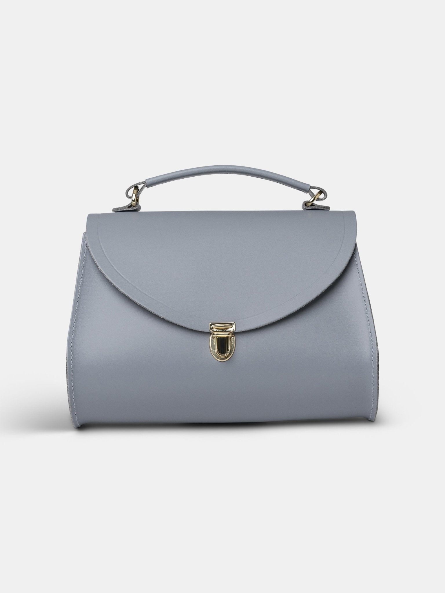 The Cambridge Satchel Co. Womens Grey Leather Handbag