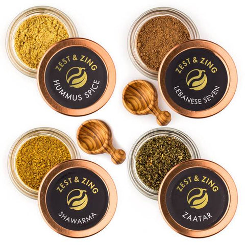 The Best Spice Gift Sets - Cooking Presents for Foodies - Zest & Zing - UK Premium Spices