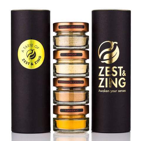 The Best Spice Gift Sets - Cooking Presents for Foodies - Zest & Zing - UK Premium Spices